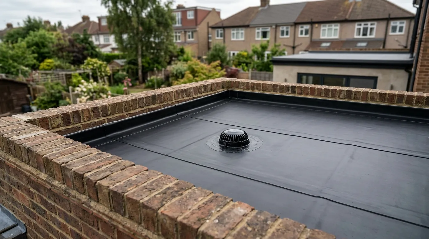 Flat Roof Cost Calculator: Felt vs EPDM vs GRP Over 30 Years (UK)